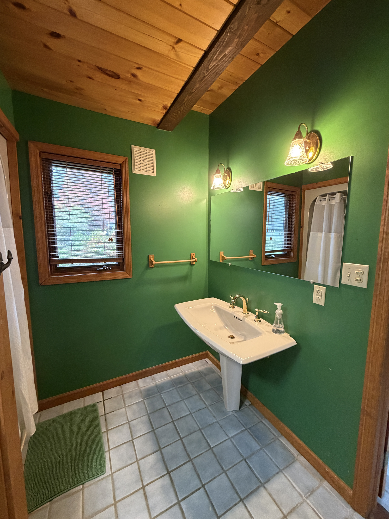 Camp Havon 1st floor full bathroom.