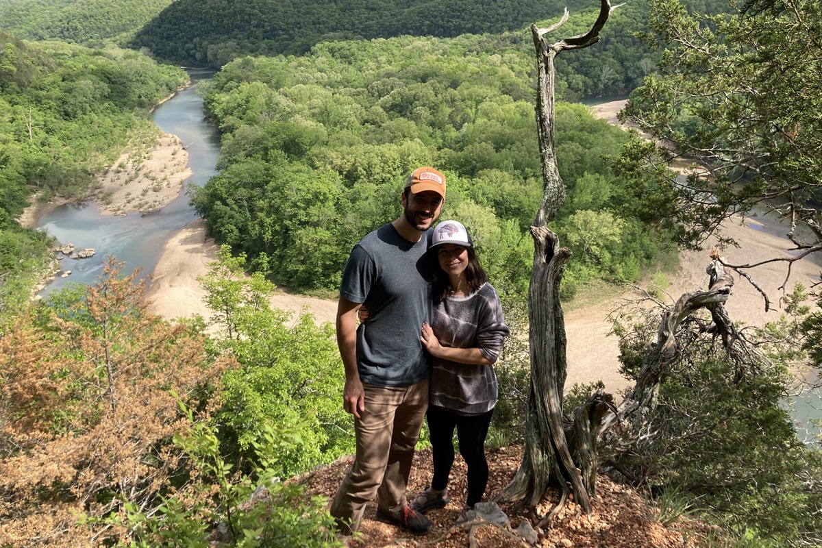 Buffalo Overlook about a mile from Nature's Loft