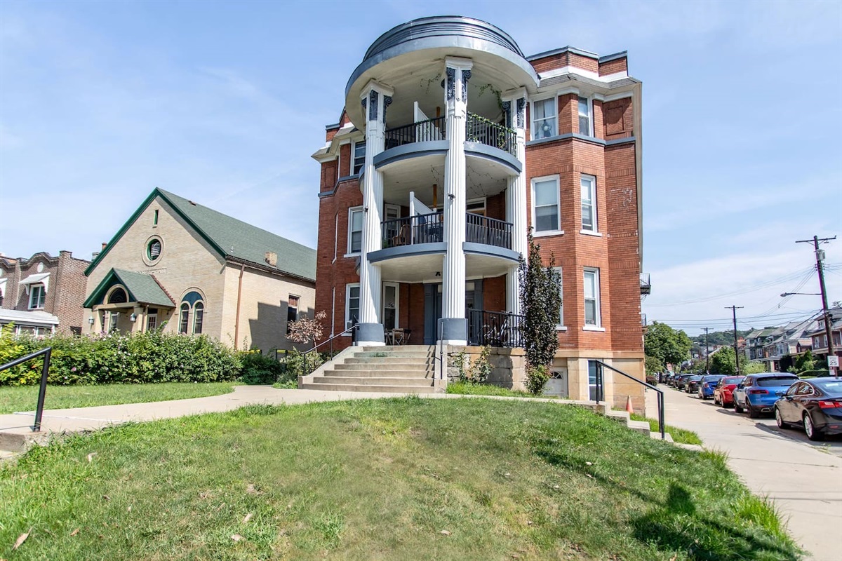 Exterior of the building