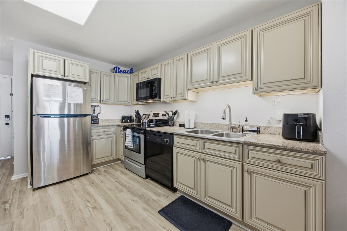 Fridge has an icemaker