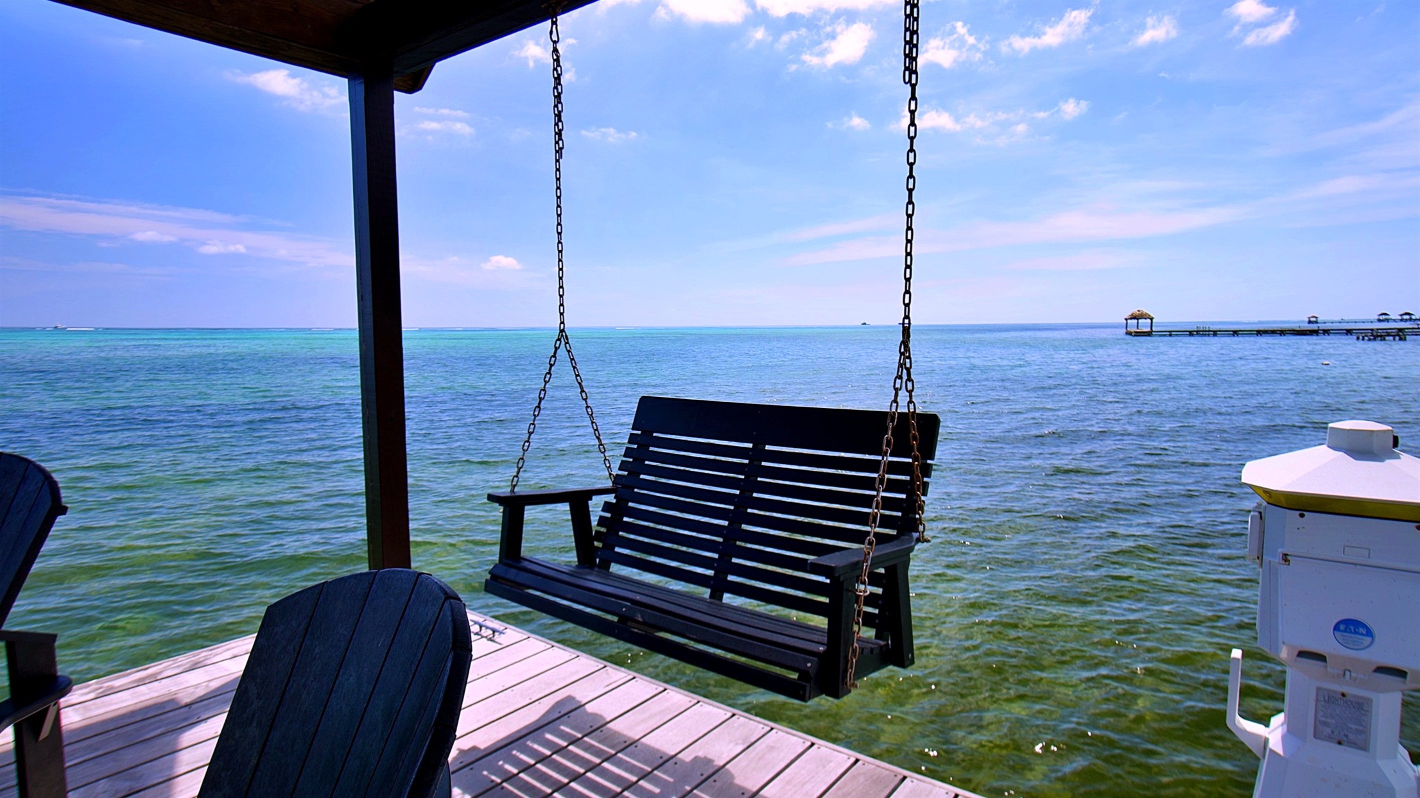 Swing on the Dock — Signature Waterfront Moment