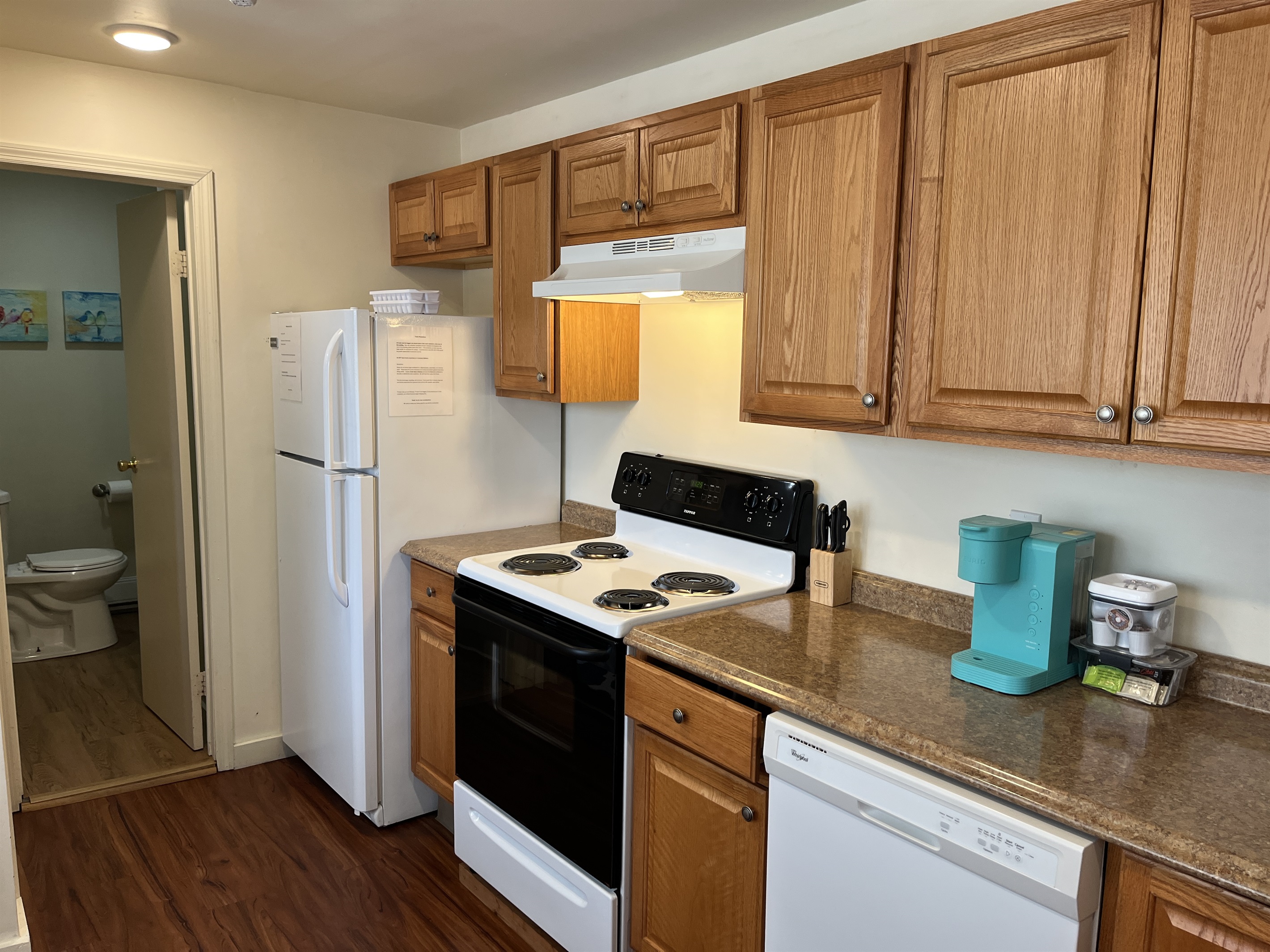 Kitchen with dishwasher