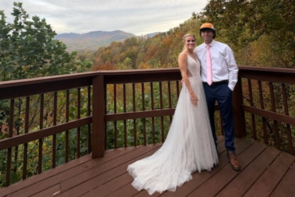 We are honored when the start of forever happens at Heavenly Heights Mountain Retreat. 