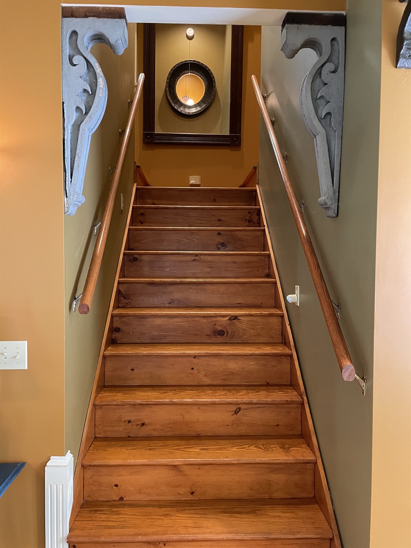 Stairs to 2nd floor.