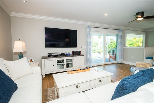 65" TV + Playstation + Beatbox