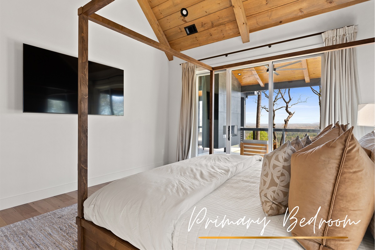 Drift off to dreamland in a king-sized haven, where the morning greets you with stunning vistas right from your pillow.