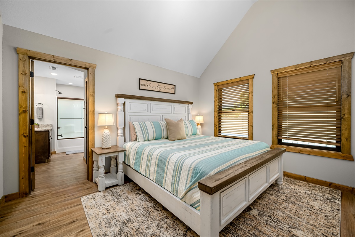 Upper level king #3 with attached bath