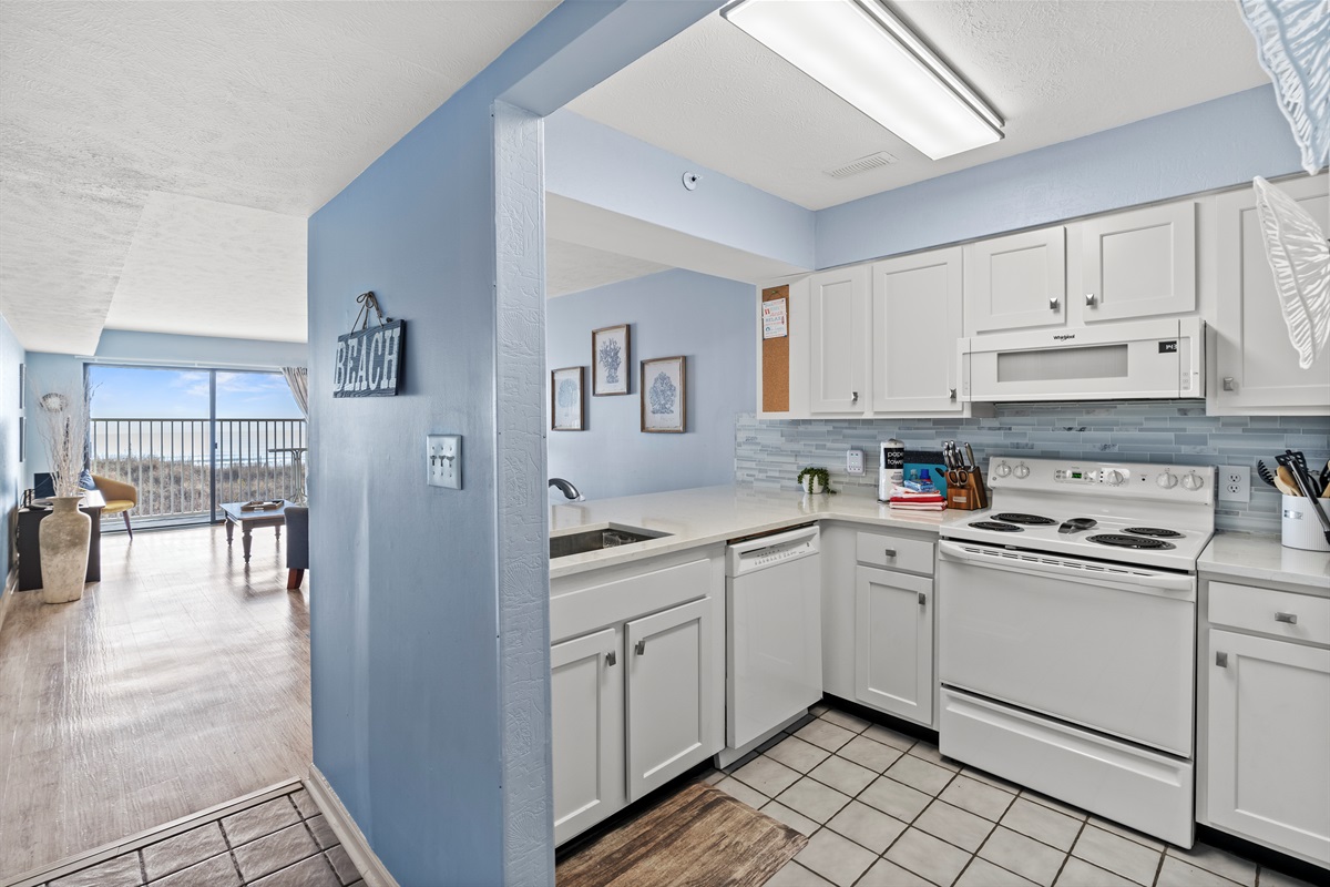 Updated Kitchen area with everything you will need