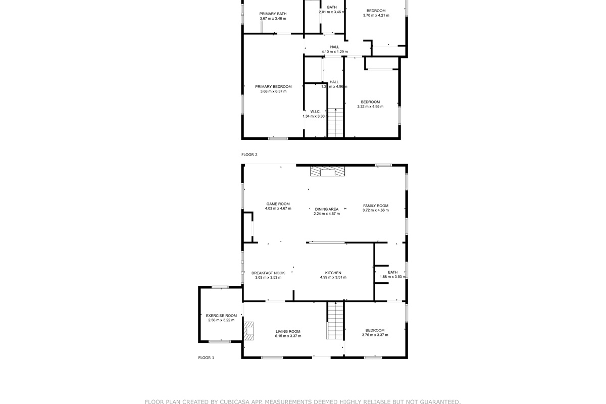 Floor Plan: Spacious layout with dedicated game room and inviting family gathering areas!
