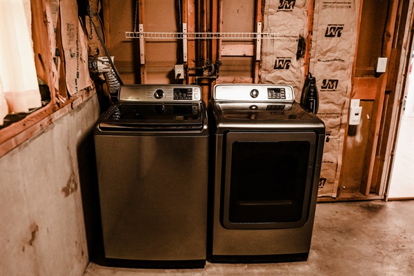 Pack Light, Stay Long!  – Leave your laundry worries behind, our washer and dryer are here to keep your wardrobe fresh and ready for more adventures.
