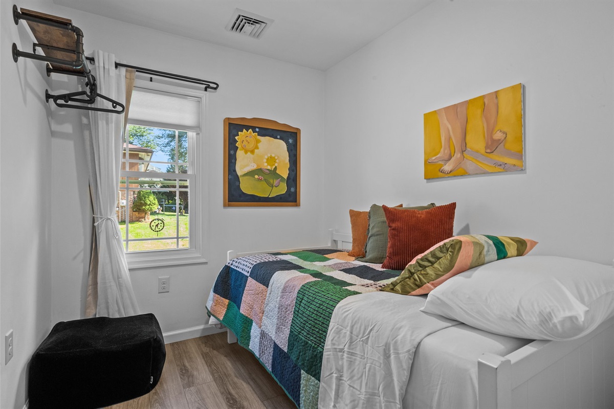 A perfect spot to curl up with a book or take a quick nap between adventures