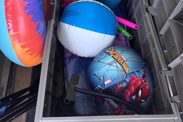 Balls, shovels and nets