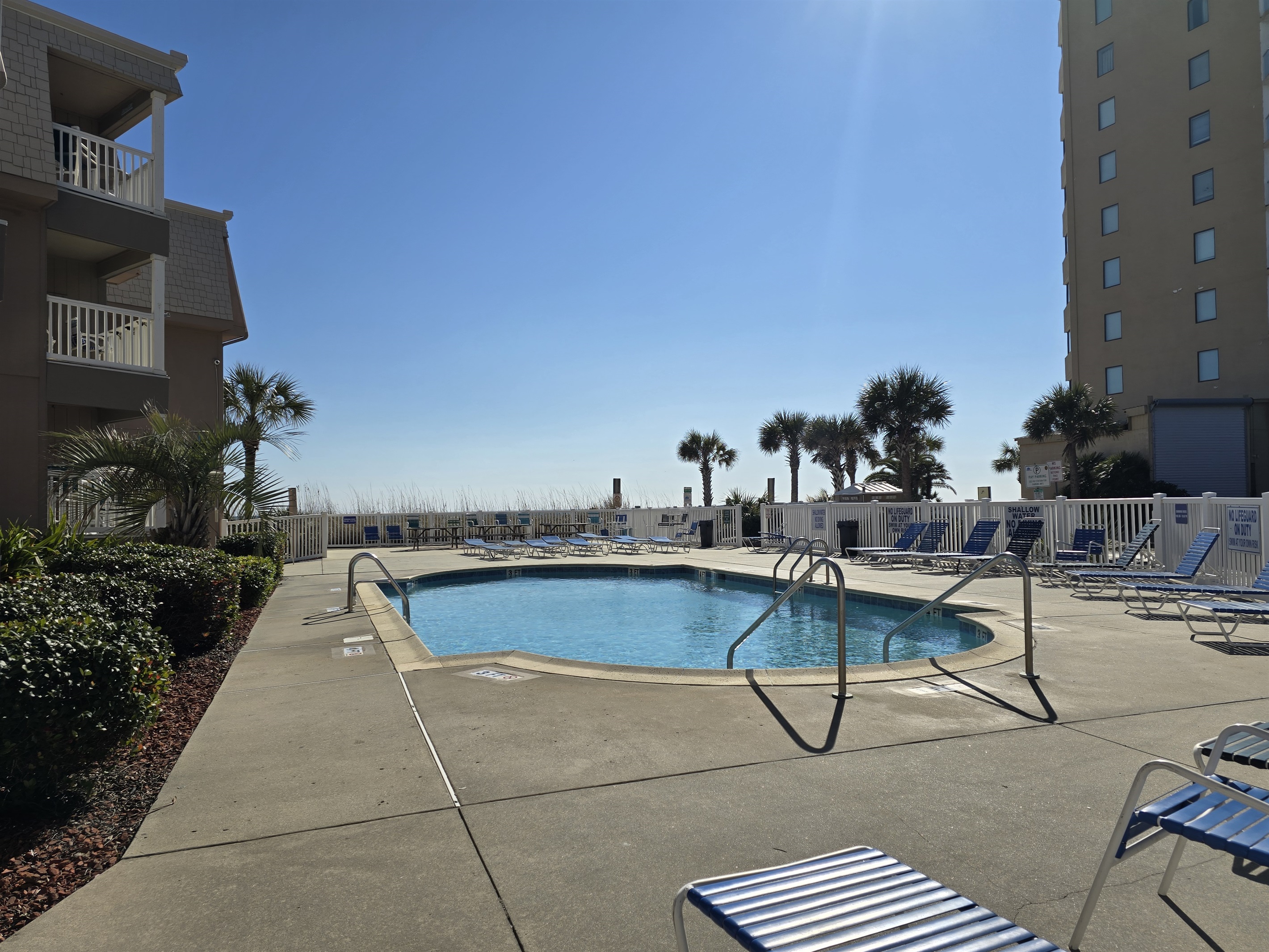 Ocean and Beachfront Pool
