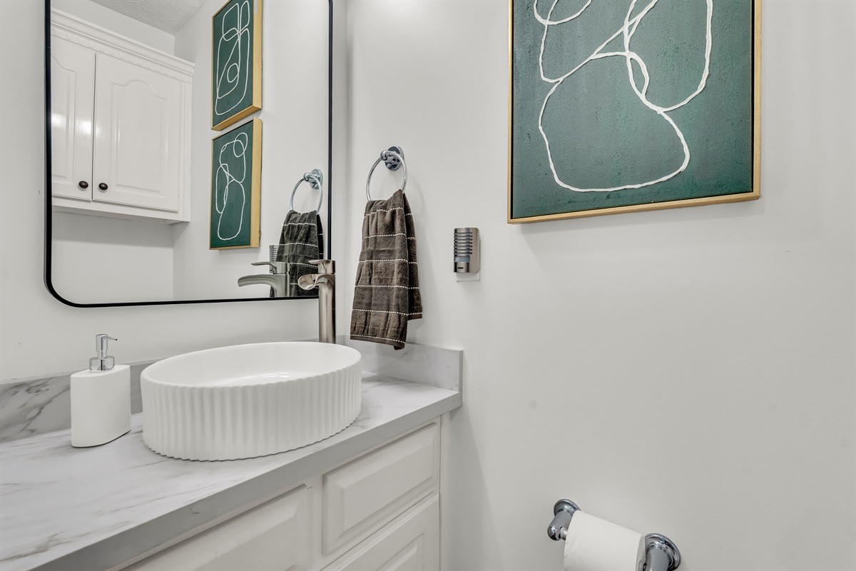 half bathroom