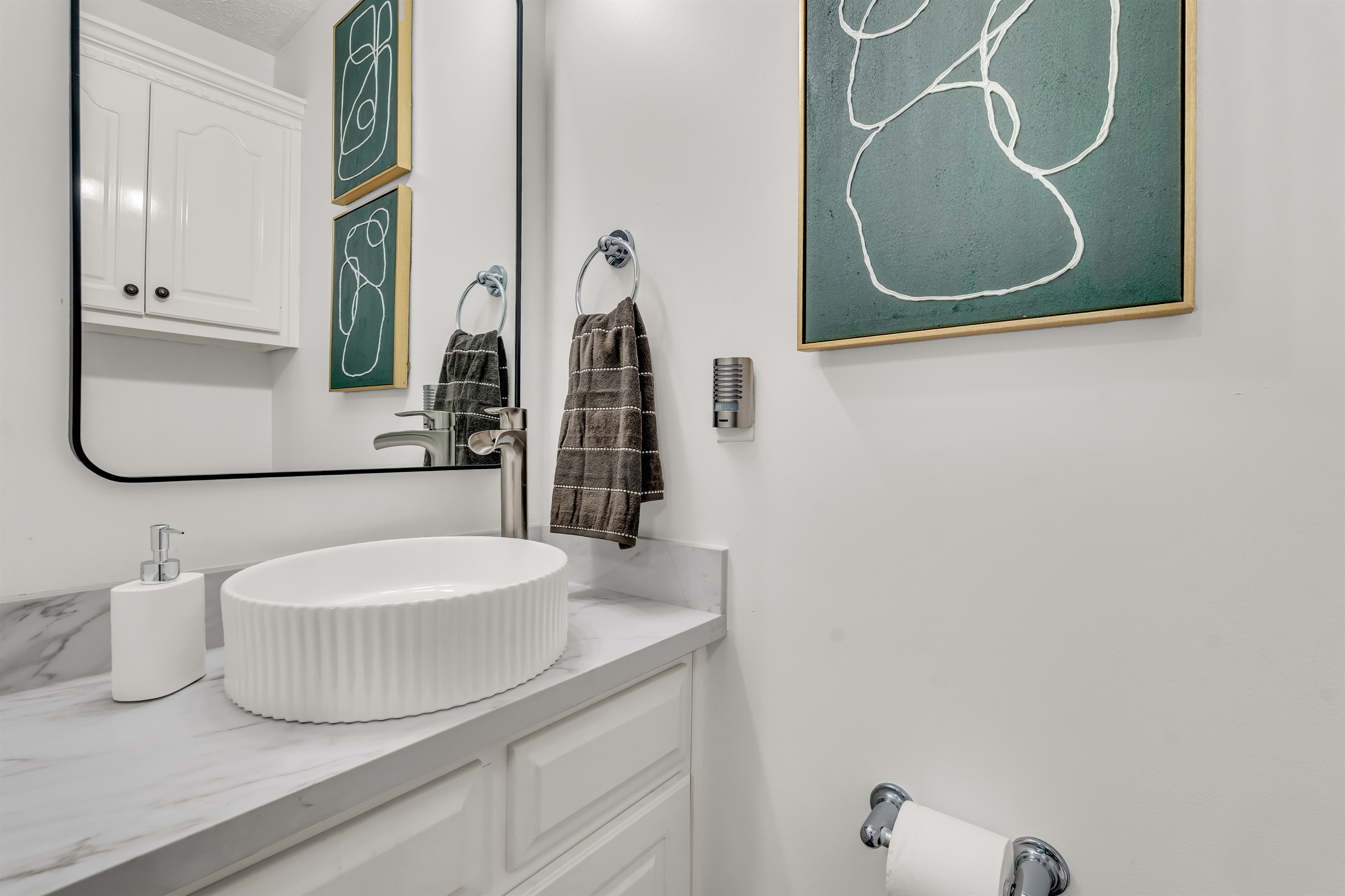half bathroom