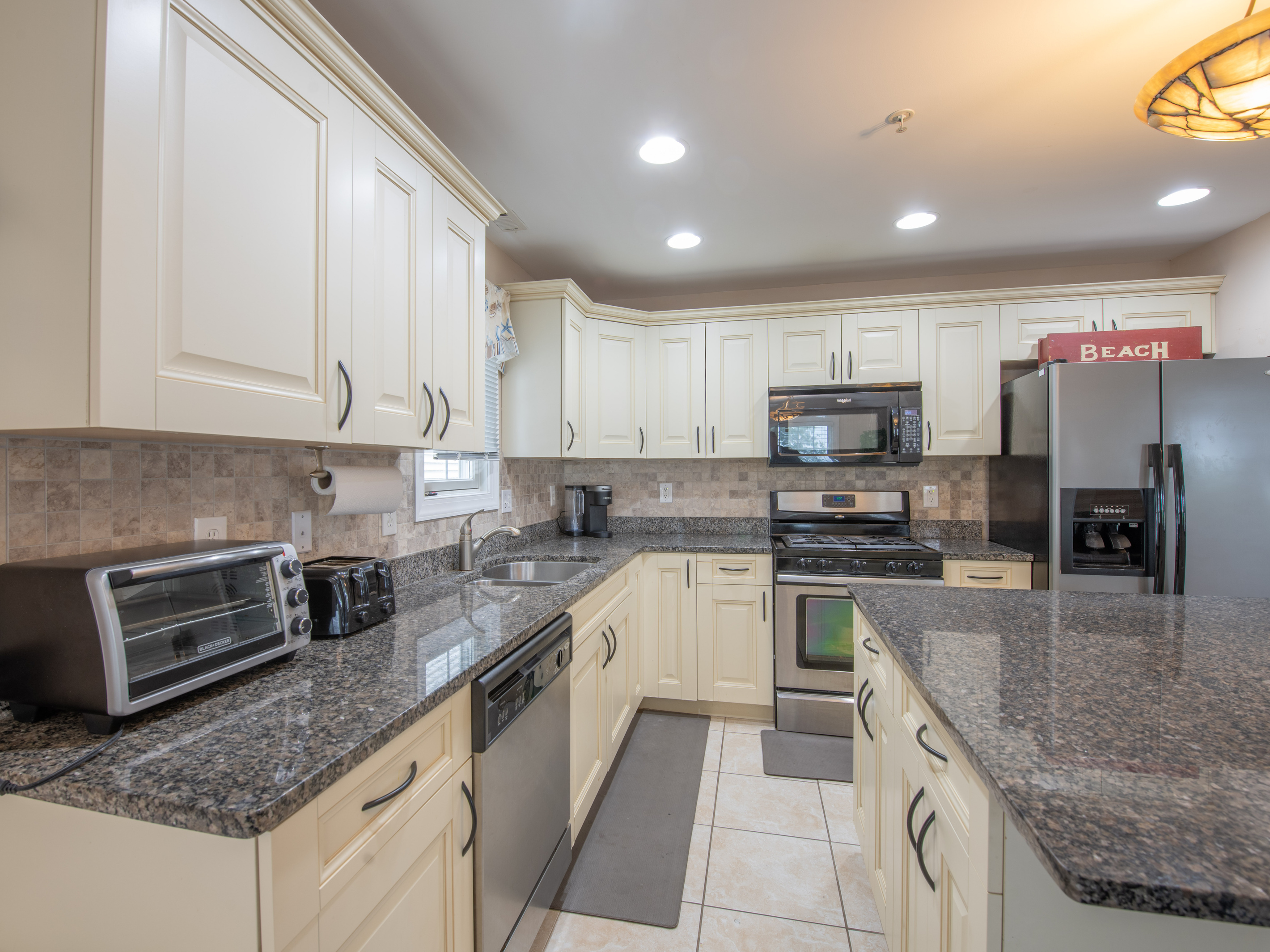Kitchen Countertops, Appliances, and Modern Cabinets