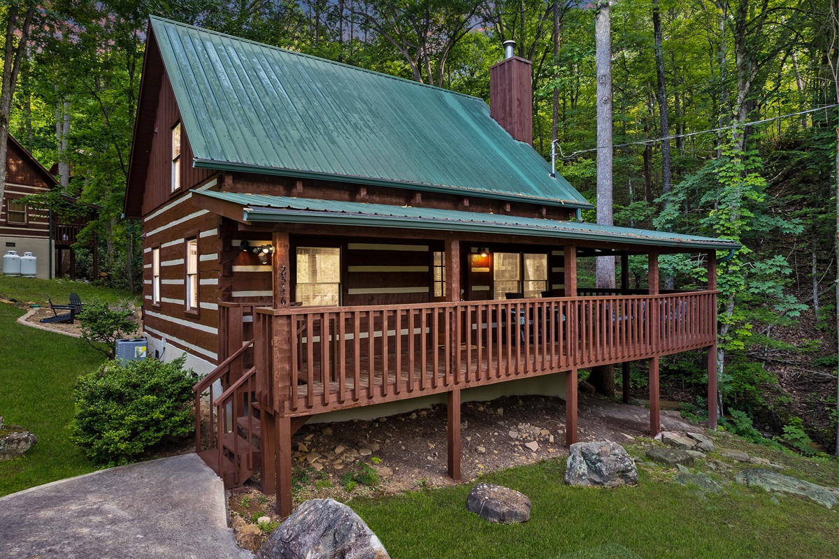 Front of Black Bear Retreat