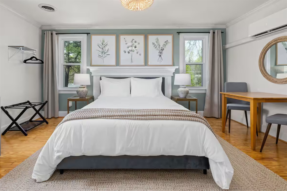 Welcome to the private Eucalyptus Guest Suite at Southern Guesthouse!