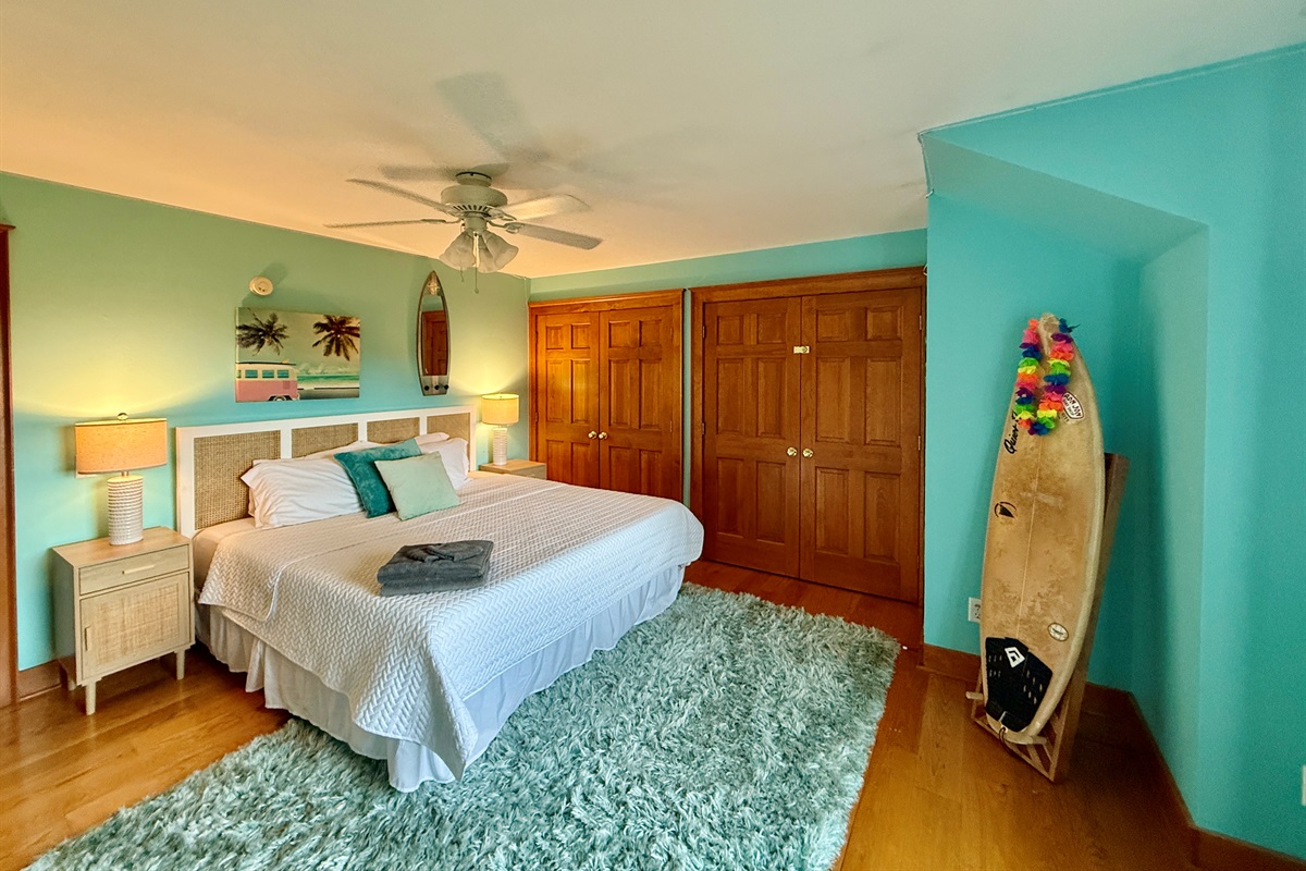 King Bedroom With Nearby Bathroom