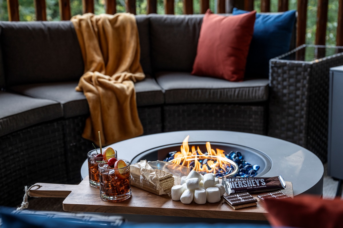 S'mores anyone? Memorable moments that last a lifetime happen in spaces like this