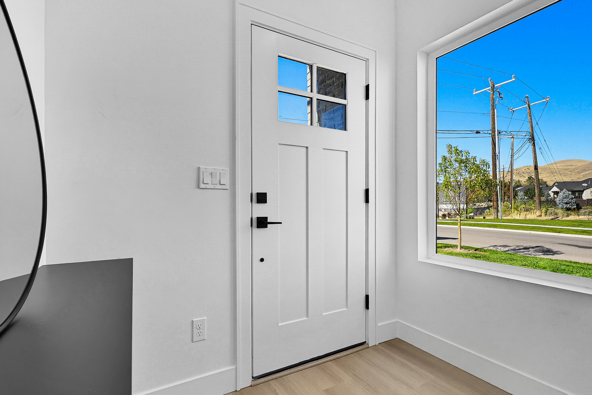 Front entry interior