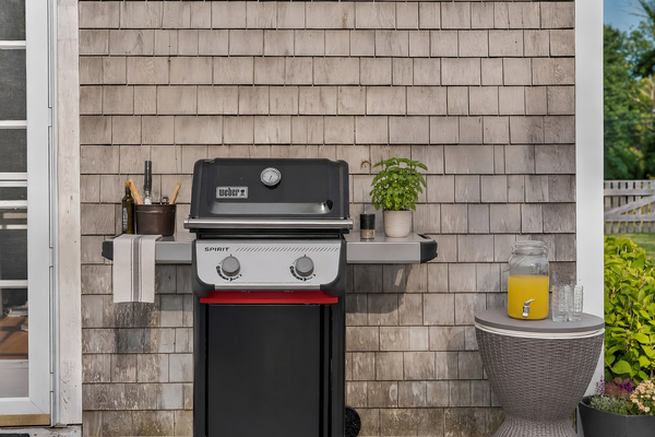 Gas grill ready for your favorite BBQ meals and outdoor cookouts throughout your stay.