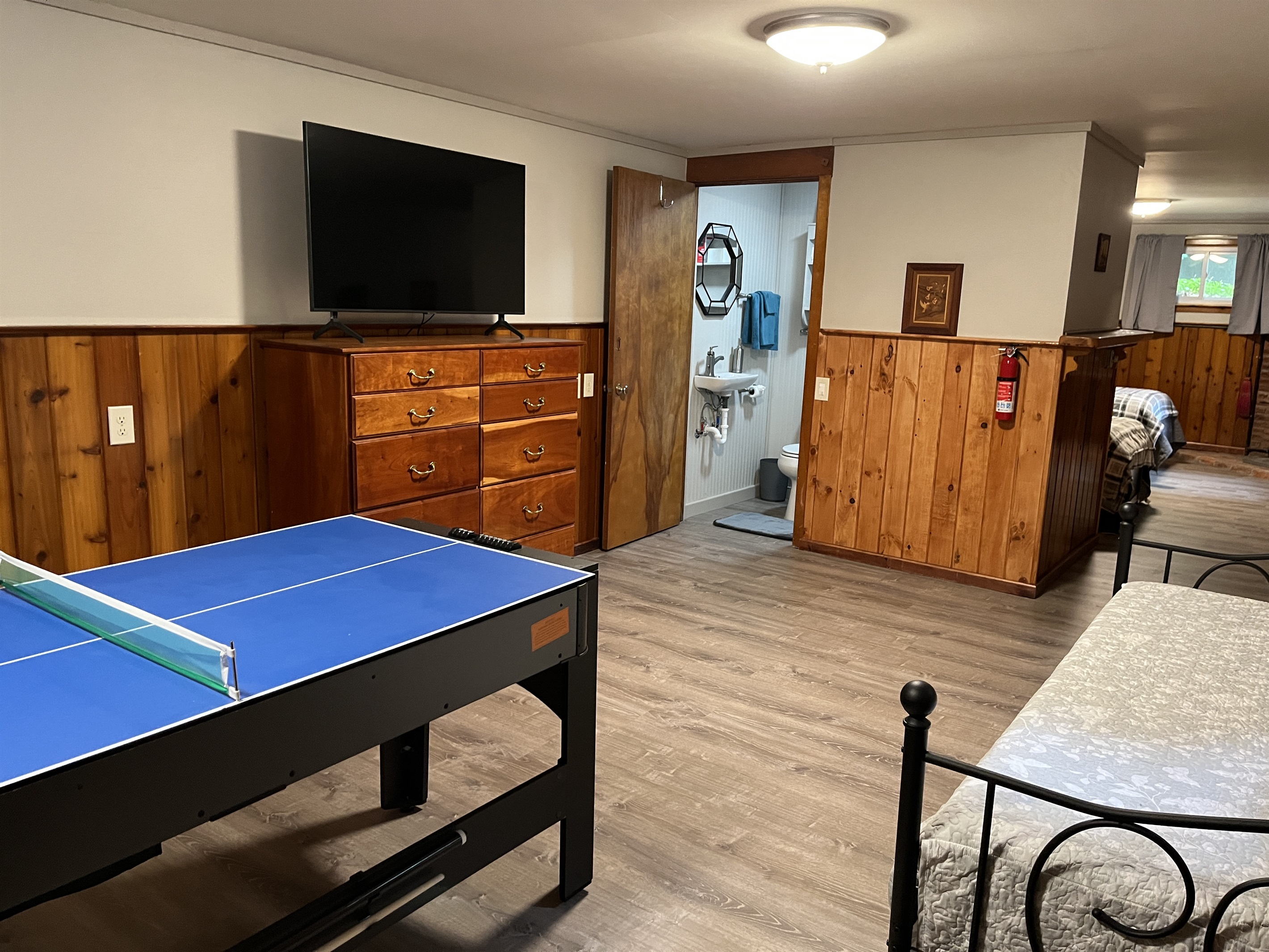 Lower level gameroom