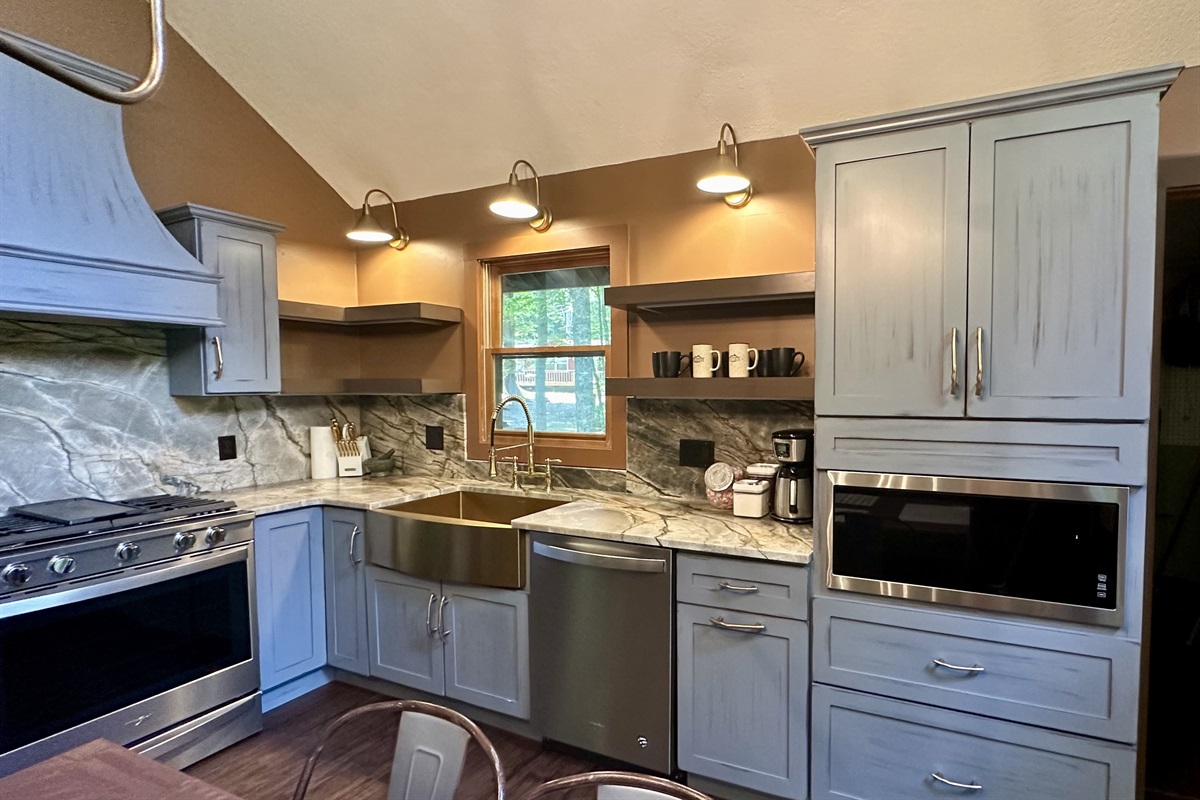 Gourmet kitchen everything you need for the perfect meal