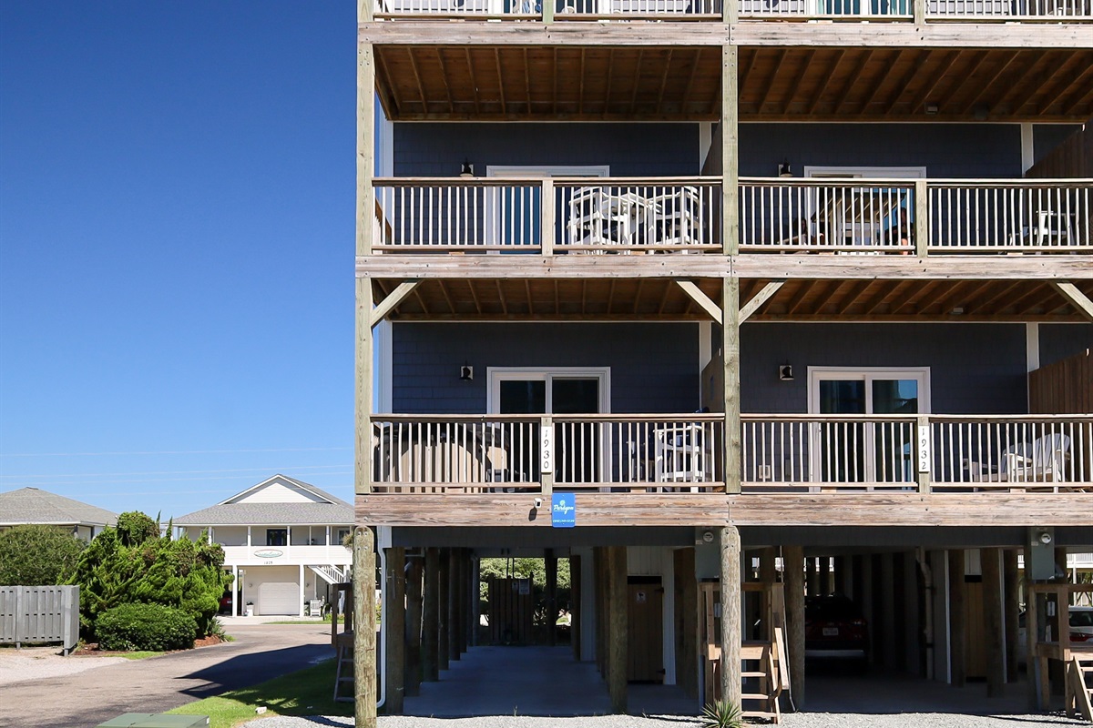 House's ocean-facing side