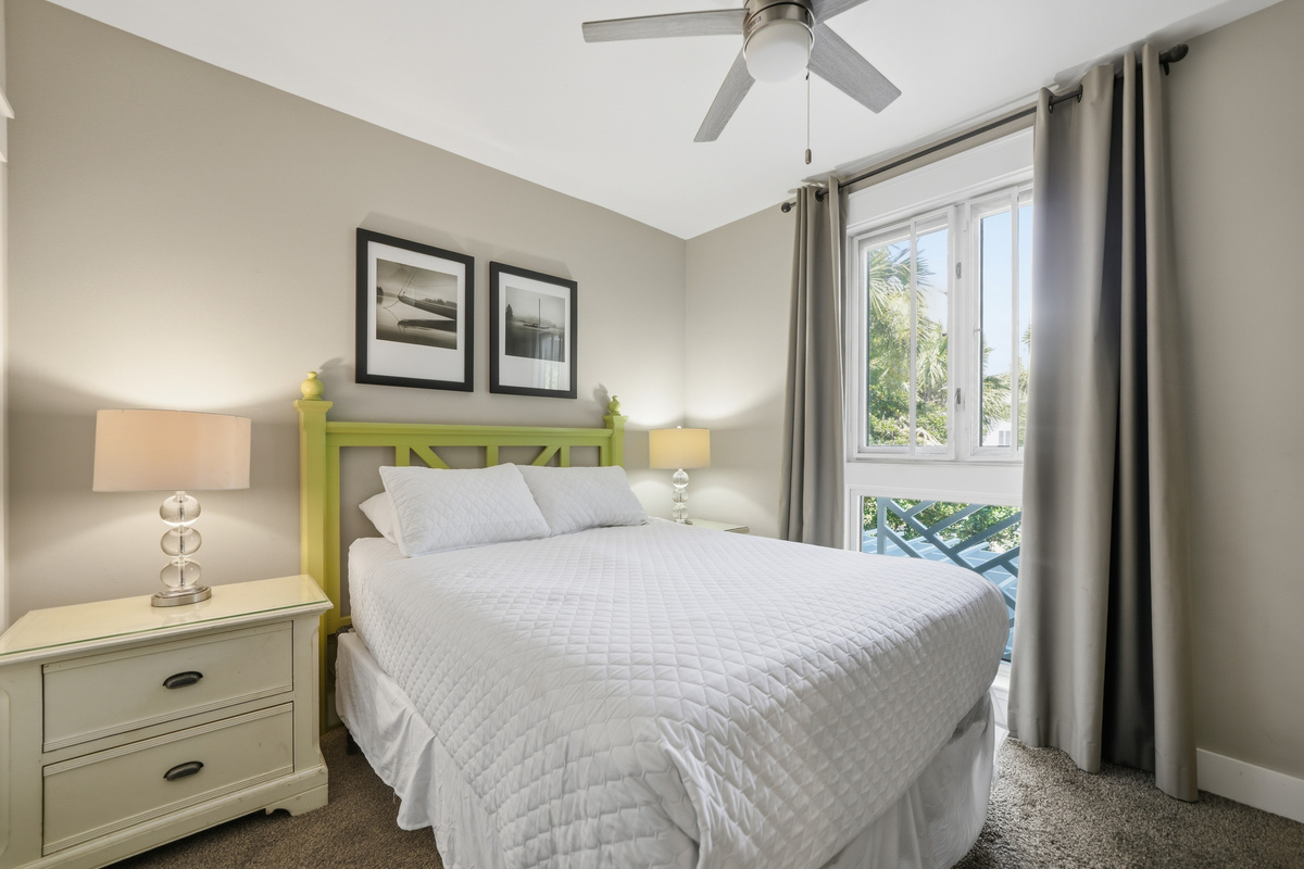 Guest room has a queen mattress with its own closet and dresser w/ great views!!