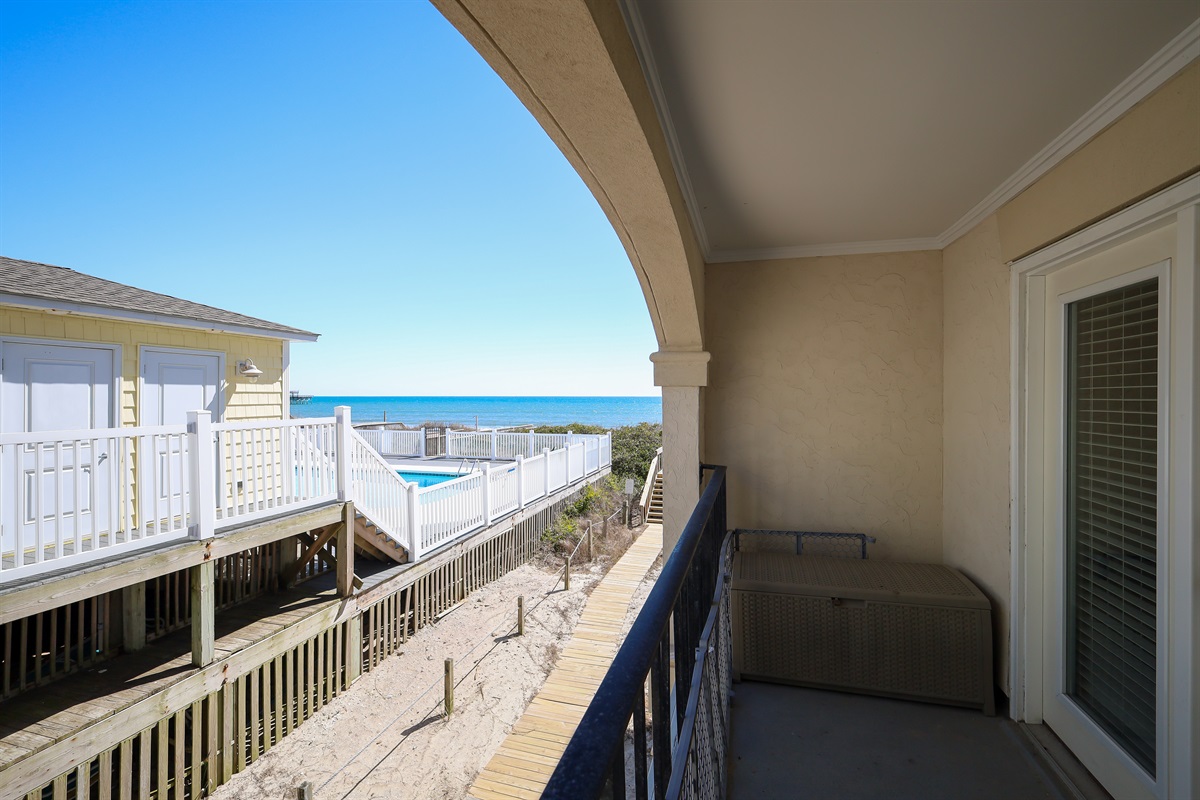 Private beach access within Villa Capriani