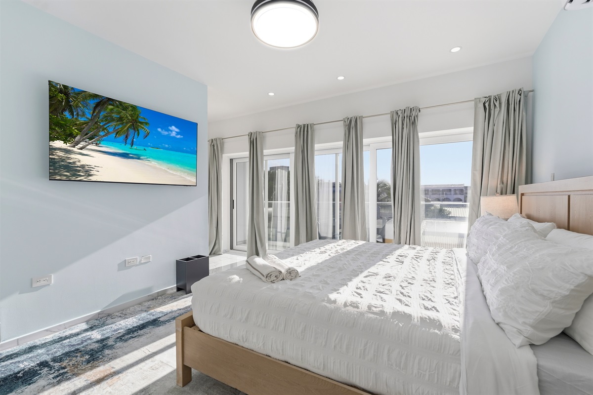 A cozy, inviting retreat after a day exploring the island