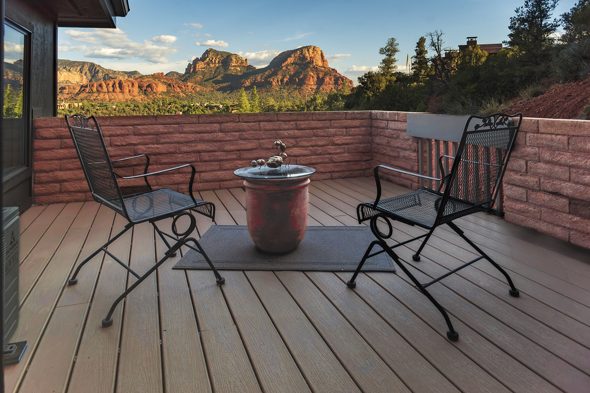 Experience panoramic beauty throughout the home and exclusive serenity on your own primary-level terrace.