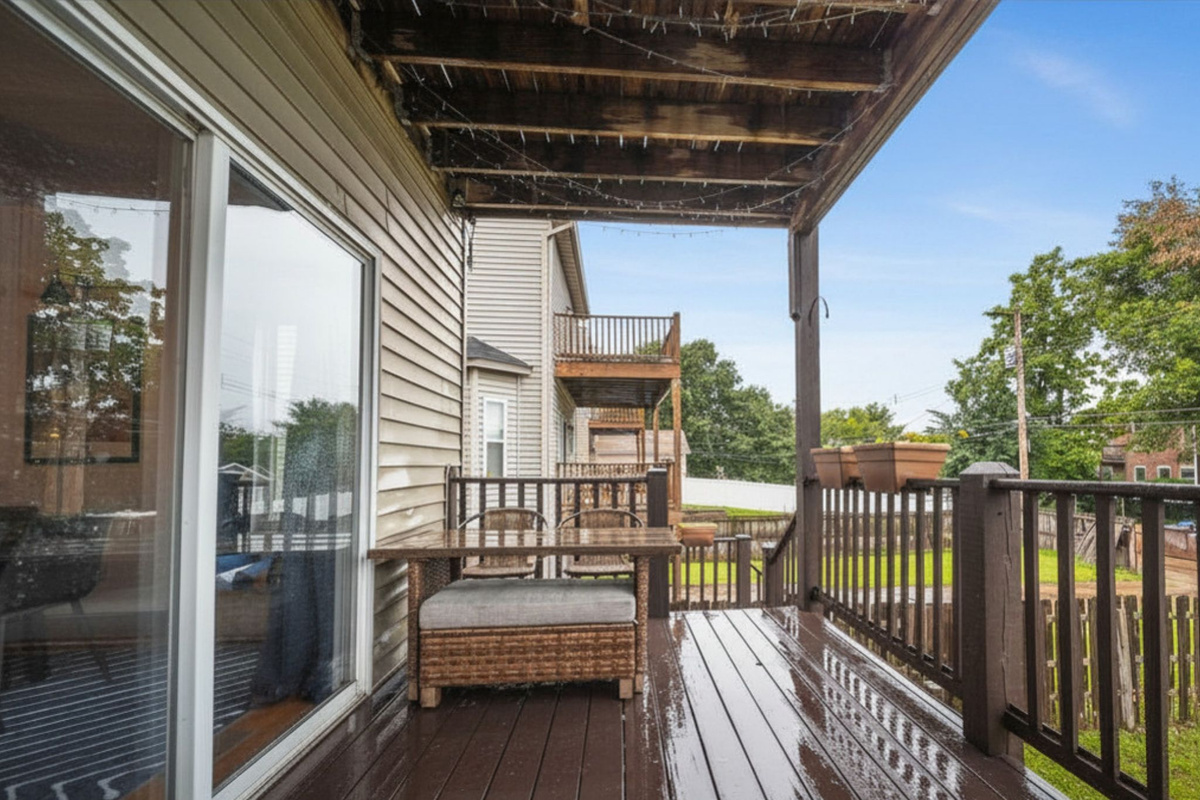 Enjoy fresh air and outdoor relaxation in every season.