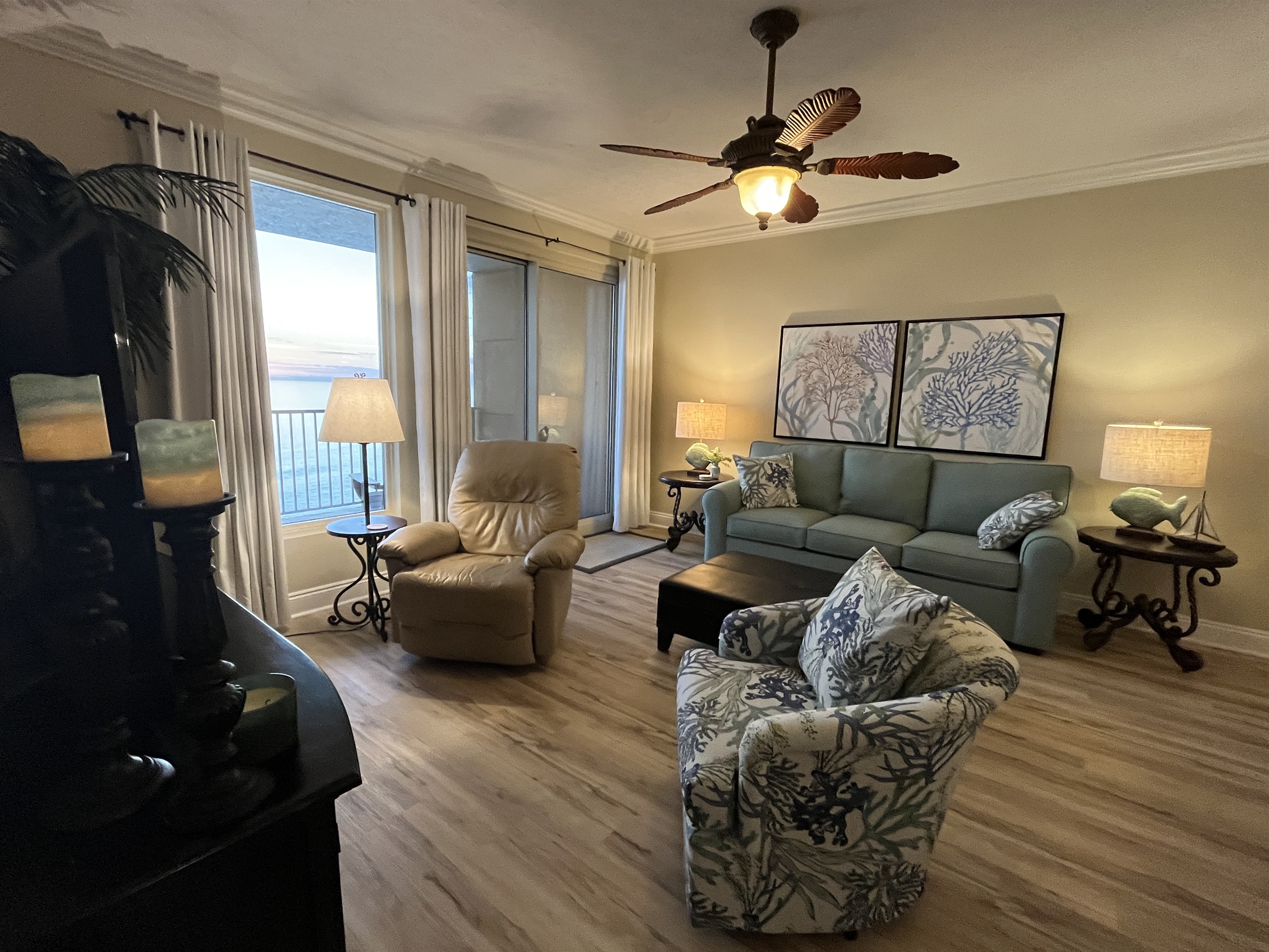 Spacious living area