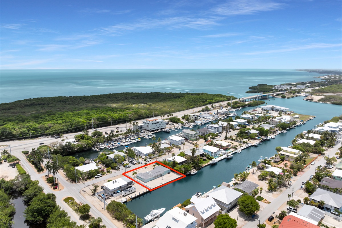 Immediate access to Atlantic Ocean via Snake Creek 