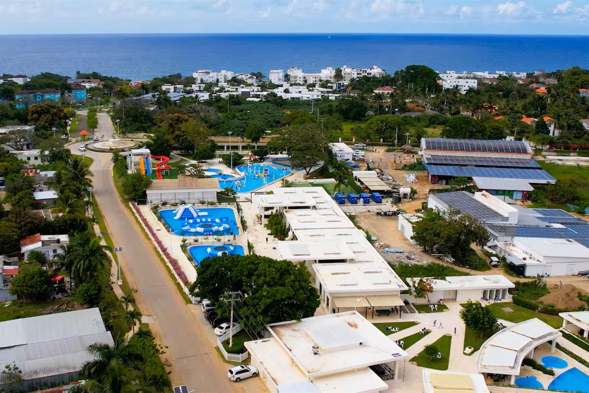 Laguna water park - outside of main gate on entrance road - additonal fee