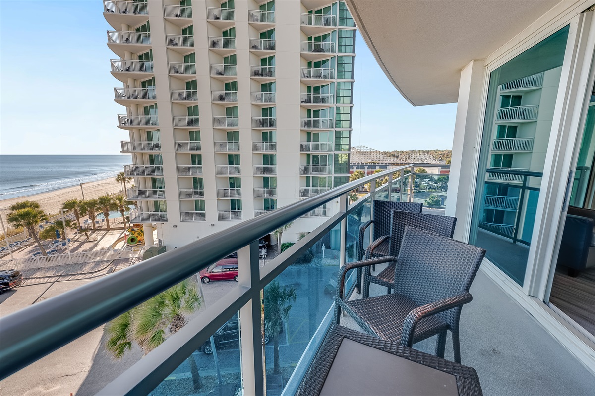 Breathtaking Views from Balcony!