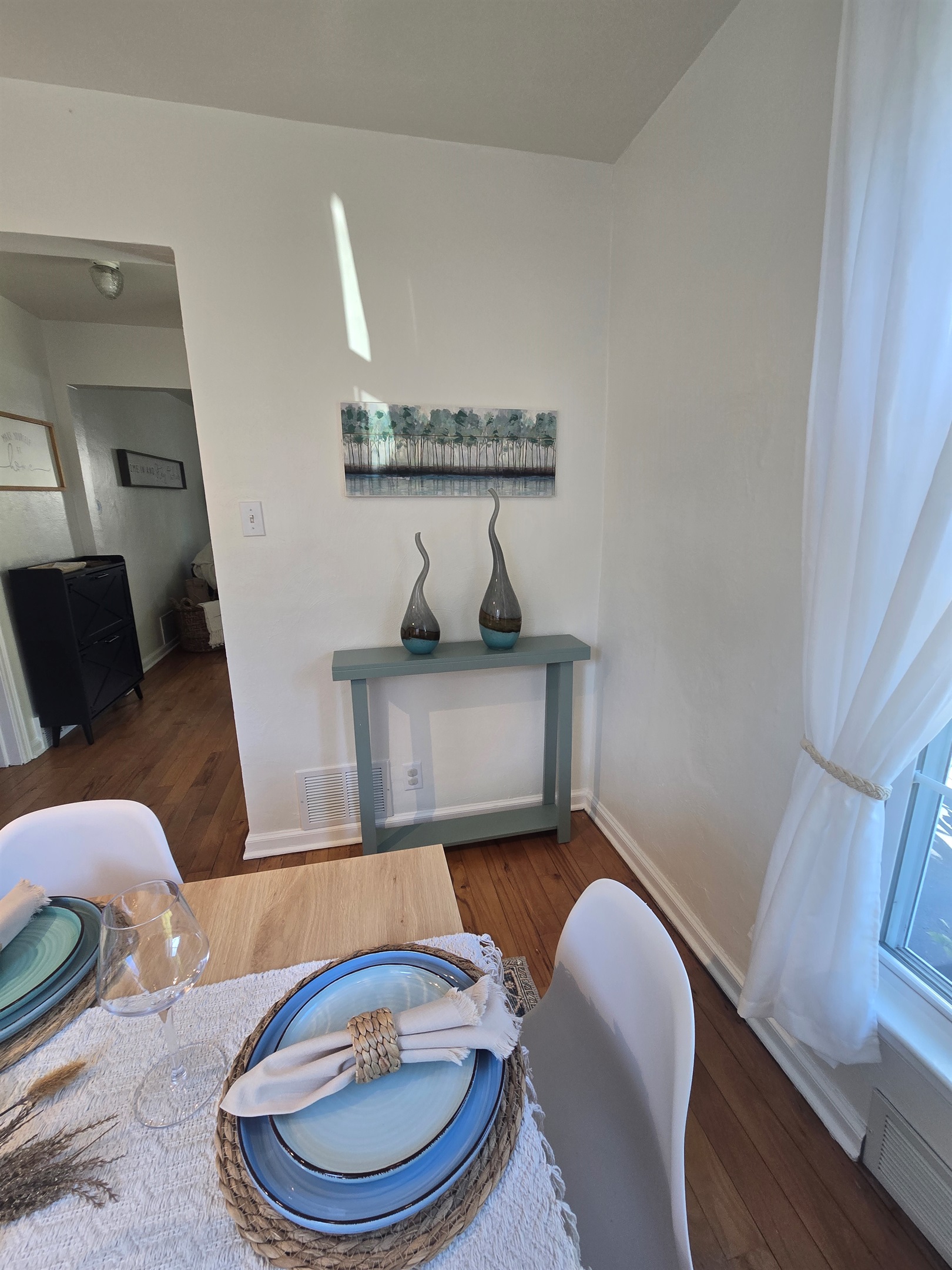 Set to impress—elegant dishes, warm lighting, and timeless charm.