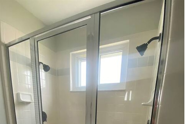 Dual head shower