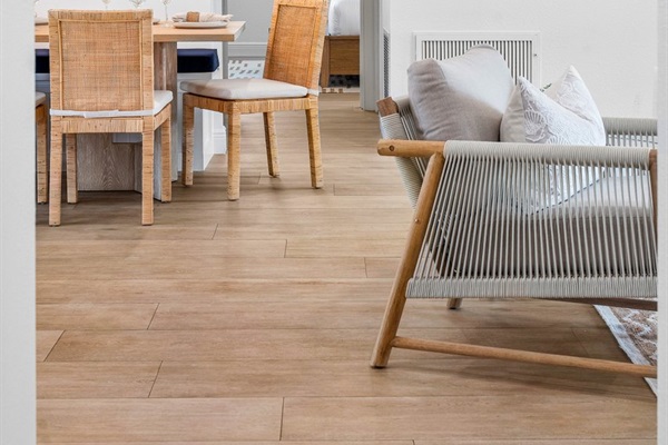 Refined comfort meets coastal charm in this open-concept setting, perfect for unwinding after sun-soaked days by the water.