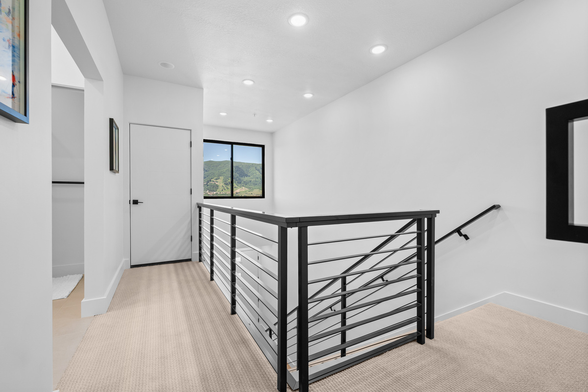 Open Upper Hallway on the Second Floor