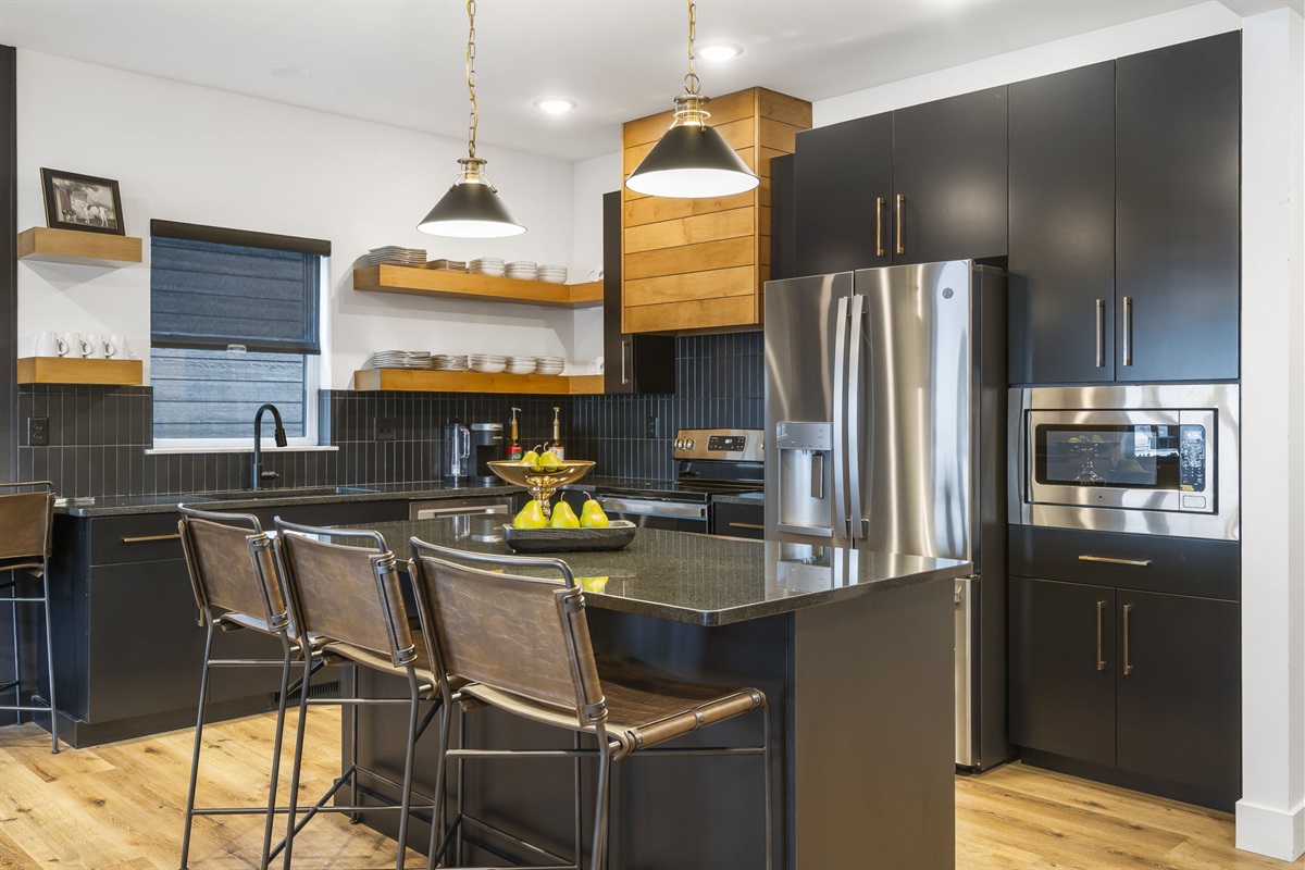 Well-appointed kitchen for baking or cooking for loved ones