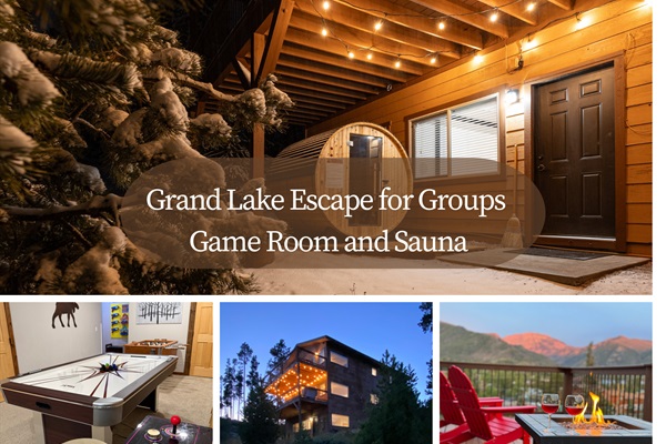 Hidden Gem at the west entrance of the Rockies--Grand Lake

We would love to host you at Stone Hill House. 5 Bedroom sleeps 16 comfortably. No pet property.
