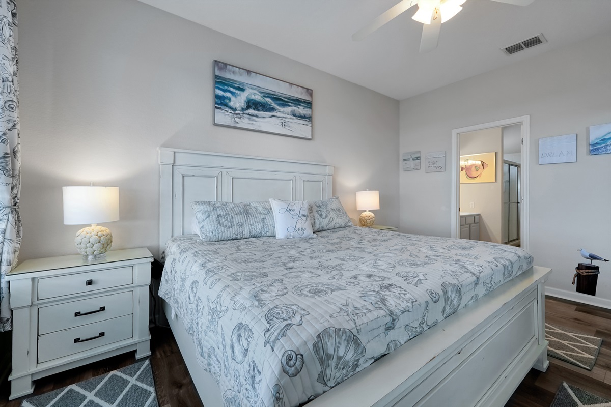 One of TWO Master suites!