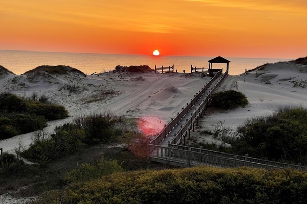 Catch the sunrise from The Hemingway and watch the sky light up in new colors