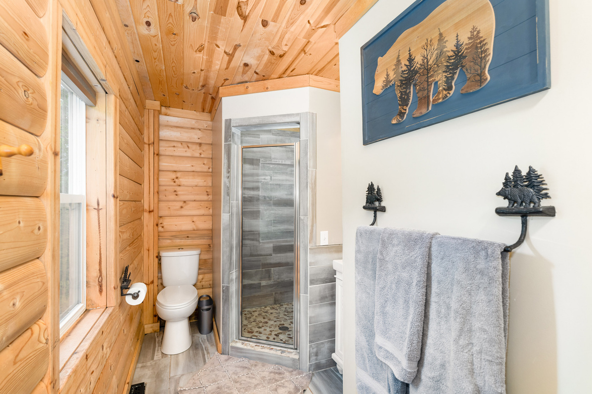 Bathroom with shower