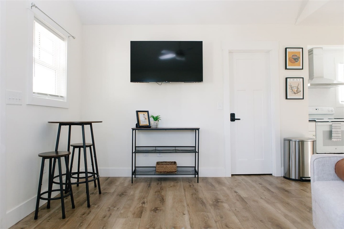 55  inch Smart TV in the living room 