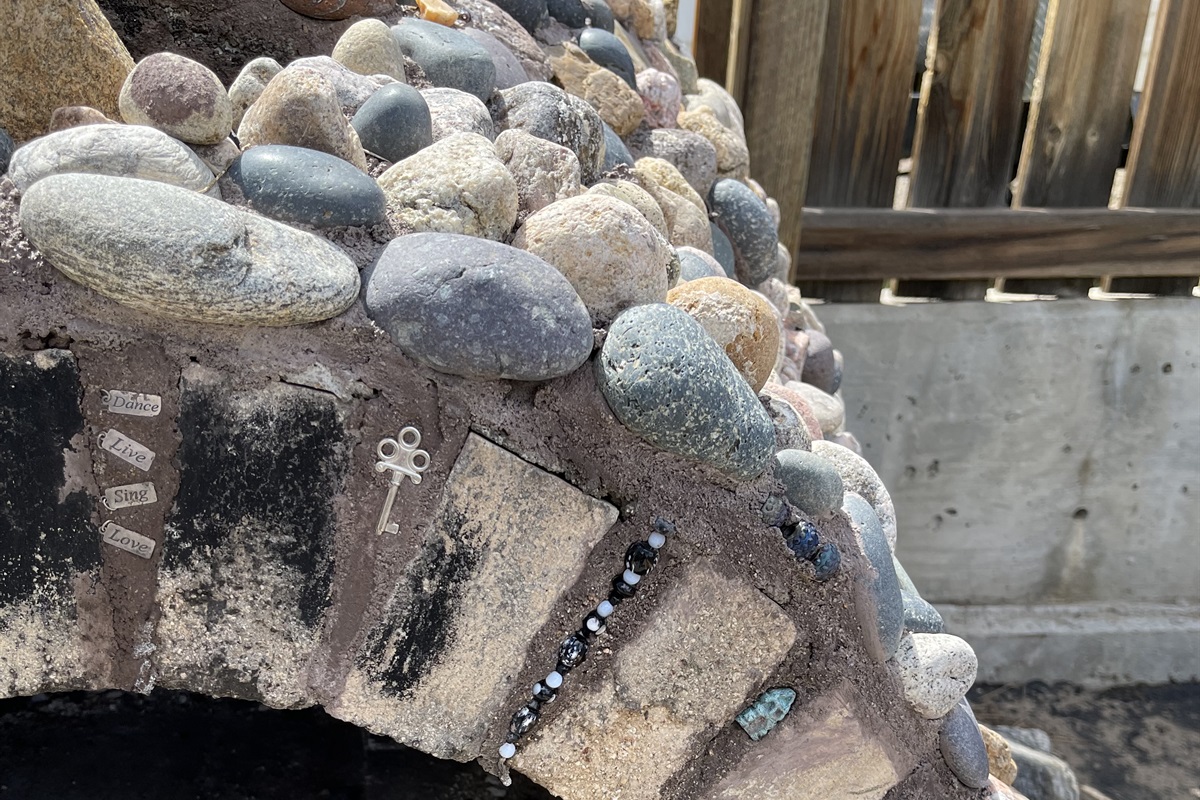 Pizza oven on back deck
