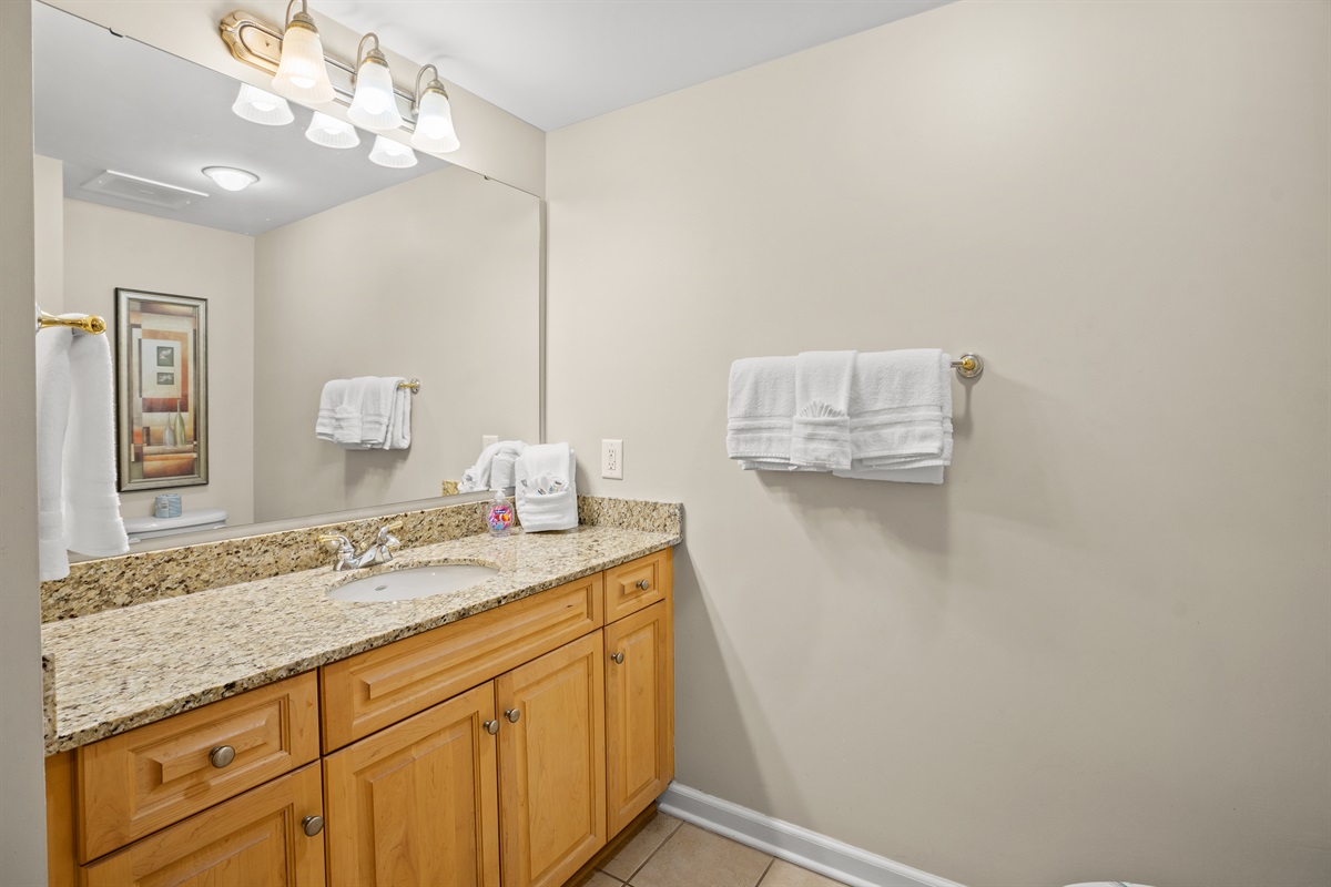 2nd Bathroom-Large Vanity